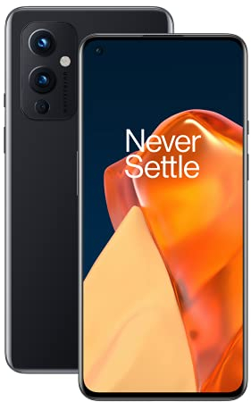 OnePlus 9 5G (UK) SIM-Free Smartphone with Hasselblad Camera for Mobile - Astral Black 8GB RAM 128GB - 2 Year Warranty
