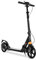 Bueuwe Tretroller Cityroller Erwachsene 150 kg Tragkraft, Kickboard Big Wheel Scooter mit Scheibenbremsen, City Roller für Erwachsene und Kinder, Höhenverstellbar, Aluminium, Schwarz