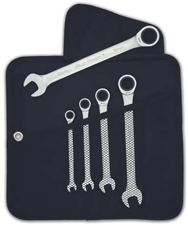 Blue Power Knarren-Ring-Maulschlüssel-Satz SW 8-19 mm 5tlg.