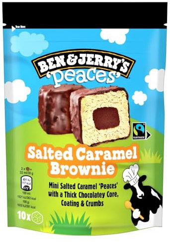 Ben & Jerry's Salted Caramel Brownie Peaces Ice Cream 160 ML