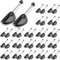 RETZLA 20 Pairs Spring Shoe Tree Stretcher, 33 cm/13 Inches Plastic Shoe Trees for Men's Shoes Size UK 4-13, Ideal for Maintaining and Shaping Footwear