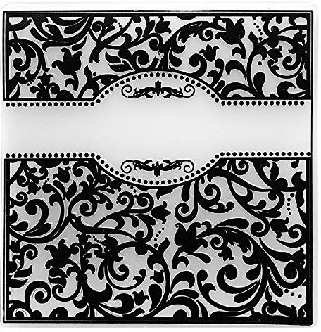 Ideen mit Herz Prägeschablone | Ornamentik 9 | 14,5 cm x 14,5 cm