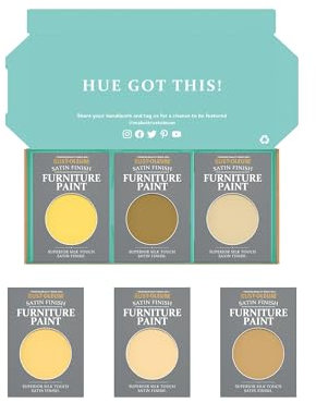 Rust-Oleum Furniture Paint in Satin Finish – Warming Yellows Tester Box