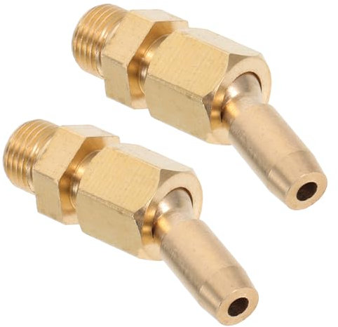 TOYANDONA 2pezzi Ugello Per Fontana in Ottone Massiccio Filettatura Esterna Da Design Lineare o Per Giardini Fontane Per Parchi e Hotel Accessori Per Laghetti e Giochi d