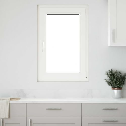 Sophrelle Ventana de sótano Manual RISOR 60 x 90 cm PVC y Vidrio Blanco,42047234