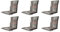 Madison 6 x 8 cm Luxus Niederlehner Auflage C 067, Annabeth Grey, Made IN Europe