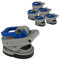 6X Vorzelt Clips Kunststoff Befestigung für Dachhakenstange Zeltstange - Halterung ohne Bohren - Klemme für Gestänge - 3er Set - Vorzelt Stange Halter - Spanner - Zelt Sonnensegel - Camping Zubehör