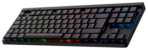 Logitech G G515 LIGHTSPEED TKL trådlöst speltangentbord med låg profil