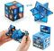 2 in 1 Sternenklarer Himmel Zauberwürfel Infinity-Würfel Transformierende-Würfel Spielzeug zum Stressabbau, Geschenke für 6-12 Jährige Jungen Mädchen Infinity Cube Zauberwurfel Spiele