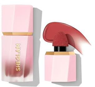 SHEGLAM Color Bloom Liquid Blush Makeup for Cheeks Matte Finish - Swipe Right