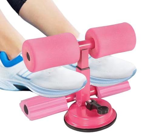 dzqad Barre À Abdominaux Pour Sol,Équipement D'Exercice À Ventouses - Machine D'Exercice Pour Abdominaux,pour Femmes Hommes Appartement Salle de Sport Salon Chambre