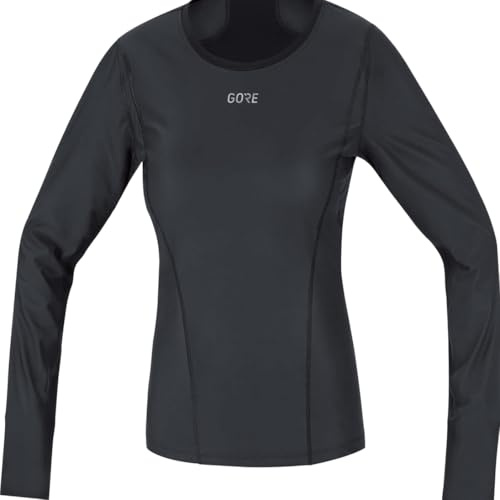 GOREWEAR M Damen WINDSTOPPER Base Layer Thermo Shirt Langarm, Warmes und winddichtes Unterhemd, Schmale Passform
