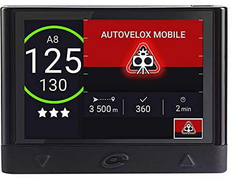 COYOTE mini (per l'Italia) - Assistenza alla guida - Segnalatore Autovelox Fissi, Mobili e Tutor - Allerte in tempo reale - Anticipo dei pericoli ad una distanza di 30 km.