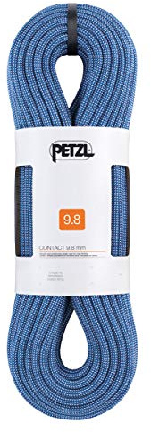 PETZL, Contact® 9.8 Mm, Rope, Blue, 60 M, Unisex-Adult