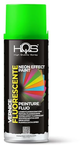 HQS High Quality Spray Bombe aérosol 400 ml Fluo, Vert