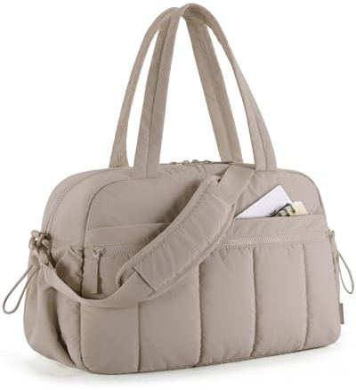 BAGSMART Gym Bag for Women, Duffle Bag for Travel with Wet Pocket, Lightweight Carry on Weekender Duffel, Water Resistant