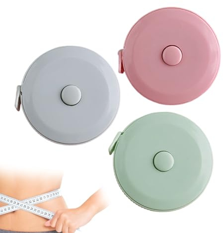 3 Stück Maßband Körper,2m Massband Körper,Körpermaßband,Schneidermaßband,Massband Kinder,Handmaß Nähen,Measuring Tape,Maßband Schneider,Messband Körpergröße,Umfangmaßband für Körpermaße,Schneidern