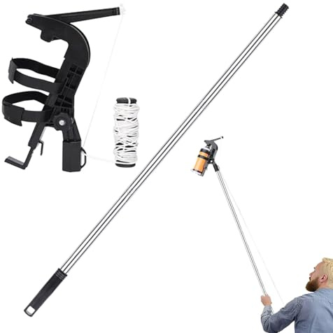 Perche d'Extension Bombe Aérosol - Accessoires D'Adaptateur Réglable À Longue Portée pour Pulvérisateur - Prolongateur À Spray Anti-Guêpes - pour Abeilles Peinture Défense des Arbres Jardin Extérieur