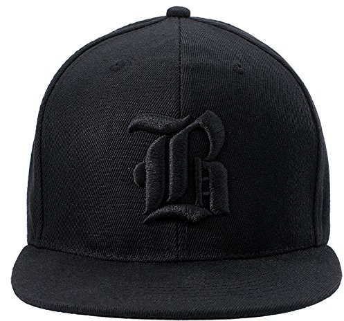 4sold Fullcap, 6-panels basebollkeps, baseball svart Versch snapback, (Designerbasebollkeps, män, kvinnor, unisex, vuxna) hiphopmössa, hysteres-stängning, b, En Storlek