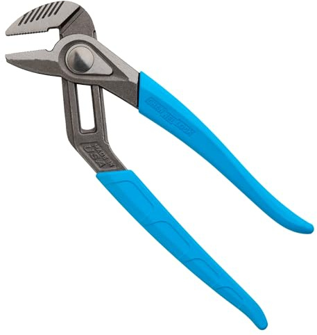 CHANNELLOCK 440X 12-inch SPEEDGRIP Straight Jaw Tongue & Groove Pliers | Made in USA | Forged High Carbon Steel