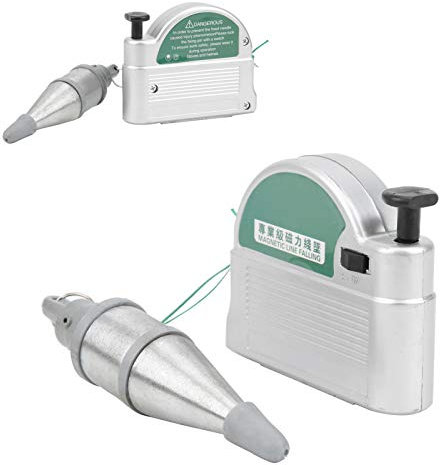 Plomada Magnética de 6 M, Martillo de Alambre de Aleación de Acero, Herramientas de Medición de Caída de Línea Verde Para La decoración de La Casa de La Industria de La Construcción