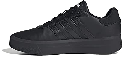 adidas Damen Court Platform Shoes Schuhe, Core Black/Core Black/Cloud White, 38 EU