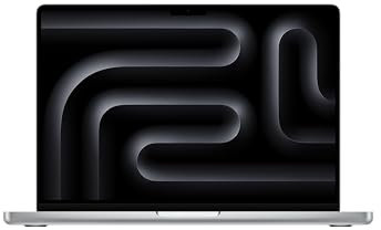 Apple 2024 MacBook Pro Laptop mit M4 Pro Chip mit 12-Core CPU und 16-Core GPU: 14,2 Liquid Retina XDR Display, 24 GB gemeinsamer Arbeitsspeicher, 512 GB SSD Speicher; Silber