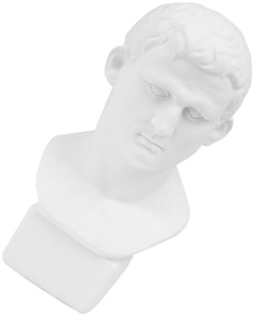 Cabilock Resin Büste Figurine Dekoration Skulptur Für Schreibtisch Home Decor Leichte Und Kompakte Harzstatue Für Wohnzimmer Bücherregal Langlebig Und Wetterbeständig