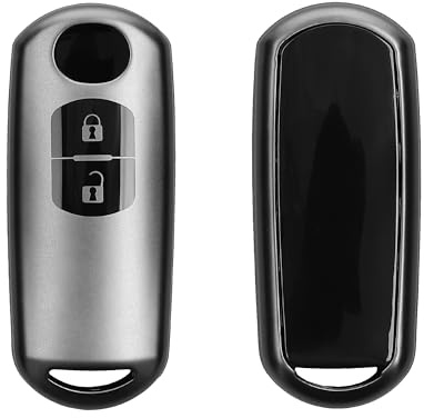 kwmobile Custodia Compatibile con Mazda con 2 tasti Keyless Go - Cover Chiavi Auto Protezione Copri Telecomando - Copertina Chiave - Copertura Gommata Silicone TPU