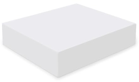 SaRani Spugna in Poliuretano Rettangolare per Imbottiture di Cuscini e Schienale per Divani, Materassi Panche - Densità 30 kg/mc (70 x 60 x 12 cm)