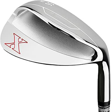 JYHHGDS Wedge da Golf da Uomo, Wedge da Golf in Acciaio Inossidabile con scanalatura Frontale CNC, Wedge da Golf da 56/60 Gradi, per Erba da Prato, Bunker, Sabbia