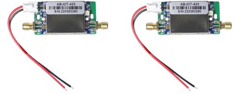 Daijianbin 2 X 433 MHz Lora Signal Booster Invio Ricezione - Amplificatore di potenza del segnale (433 MHz SMA)