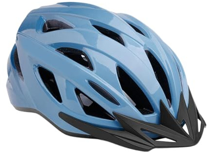 Moreeulsi Casque de vélo de Route, Casque de vélo, Casque de tête réglable avec mentonnière et Ventilation Accessoires d'équitation pour Les trajets en Montagne en Plein air pour Femme et Homme