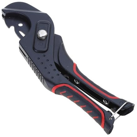 ASHLUYAK Tijeras de tubo de PVC con trinquete y mango de aleación de aluminio, herramienta de corte de tuberías intercambiable