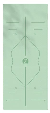 Pliage Voyage Tapis de Yoga Les Abdominaux Haute Qualité Tapis de Pilates Multi-Usage Sac de Transport Tapis de Gym Portable pour Gym AéRobic Les Abdominaux(Green)