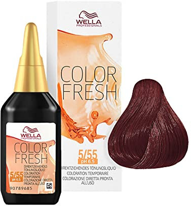 Wella Color Fresh 5/55 Castano Chiaro Mogano Intenso 75ml