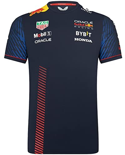 Offizielles Formel 1 Red Bull Racing F1 Team Formula Kinder-T-Shirt - Blau - 12 Jahre