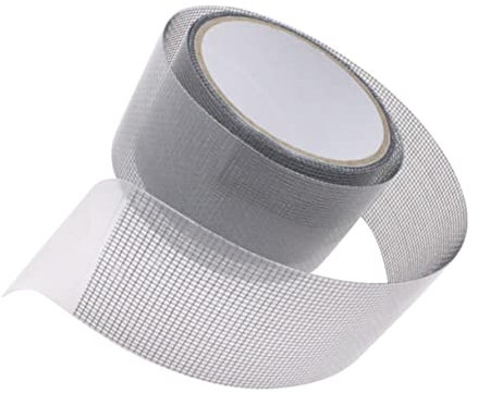 OSALADI 2rolls Cat Window Mesh for Cats Screen Window Repair Tape Screen Tape Strong Adhesive Repair Patch