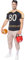 Funidelia | Muskel American Football Kostüm mit Zubehör für Männer für Herren Rugby & Quarterback - Kostüm für Erwachsene & Verkleidung für Partys, Karneval & Halloween - Größe M