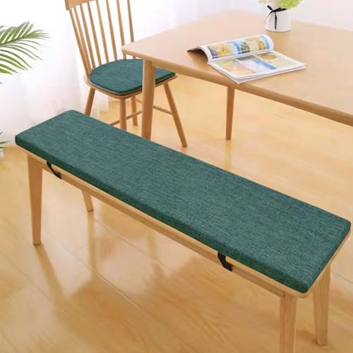 Cuscino per panca da interni, per sala da pranzo, set di birreria e giardino, comodo, per panche (#12, 80 x 40 x 5 cm), imbottitura di alta qualità