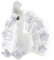 Heunec 751972 CROWNIE Pfau 30 cm, weiß
