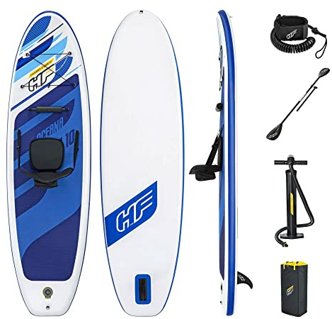 Bestway Oceana Inflatable 10' Stand-Up Paddle Board & Kayak Set, Multi, Float