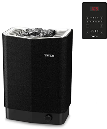 Tylö Sense Pure 6 Saunaofen 6,6 kW finnischer Saunaofen mit Touch-Steuerung Saunasteine