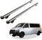 Grundträger Dachträger für Volkswagen T5 ab Baujahr 2003 V1 Silber, Querträger, Dachlastträger, Dachgepäckträger, Gepäckträger