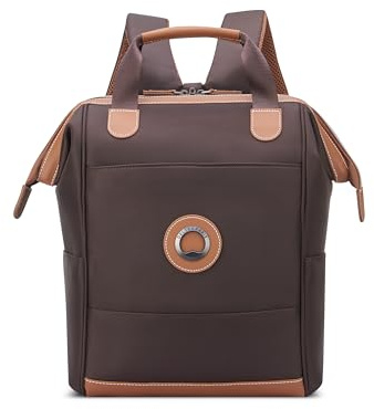 DELSEY PARIS Chatelet 2.0 Tote Travel Backpack Bag, Chocolate Brown