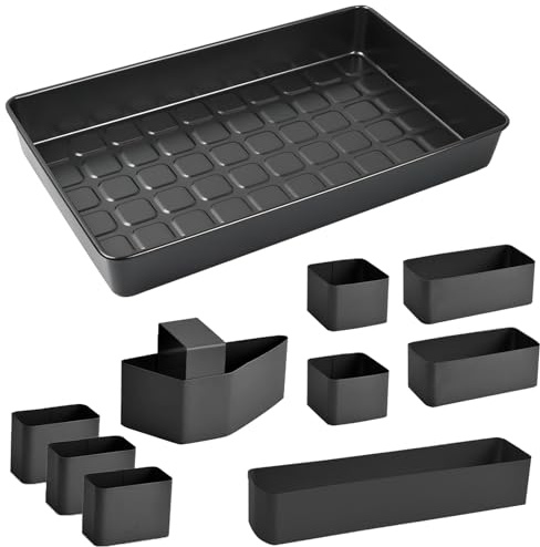 Siffror & bokstäver bakformsset, 10 delar, justerbar aluminiumkaka, non-stick och värmebeständig upp till 230 °C, gör-det-själv bakform för födelsedag, bröllop, dop och festtårtor