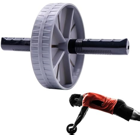 Generisch AB Roller, AB Exercise Wheel for ABS Workout - Sturdy Workout | Strength Training Equipment Training Roller Wheel for Beginners, Home and Gym Exercise