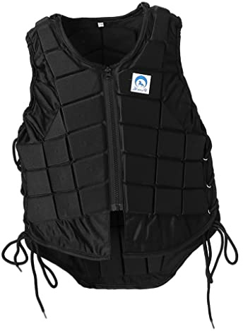 KQFCAZRE Gilet D'équitation pour Enfants et Adultes, Tailles Enfant, Garçon, Fille, Homme et Femme, Enfants CL