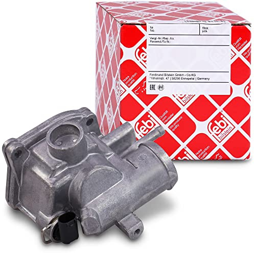 febi bilstein 102115 Thermostat with Casing, Seal and Temperature Switch, Pack of 1