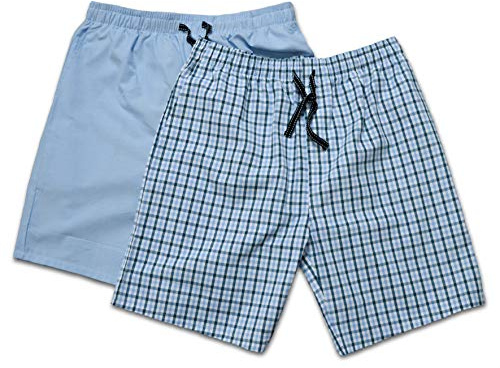 Moonline Pantaloni di Stoffa da Uomo, Colore:Blau/Hell Blau, Größe Textil:54/56